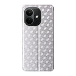 For Xiaomi Redmi Note 17 4G (Global) / Note 17 5G (Global) / Note 17 (India / China) 5G Case Wallet Rhombus Imprinted PU Leather Phone Cover