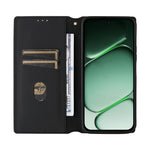 For OnePlus N6 4G Case Wallet Rhombus Imprinted PU Leather Phone Cover