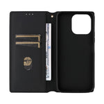 For OnePlus N6 4G Case Wallet Rhombus Imprinted PU Leather Phone Cover