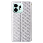 For OnePlus N6 4G Case Wallet Rhombus Imprinted PU Leather Phone Cover