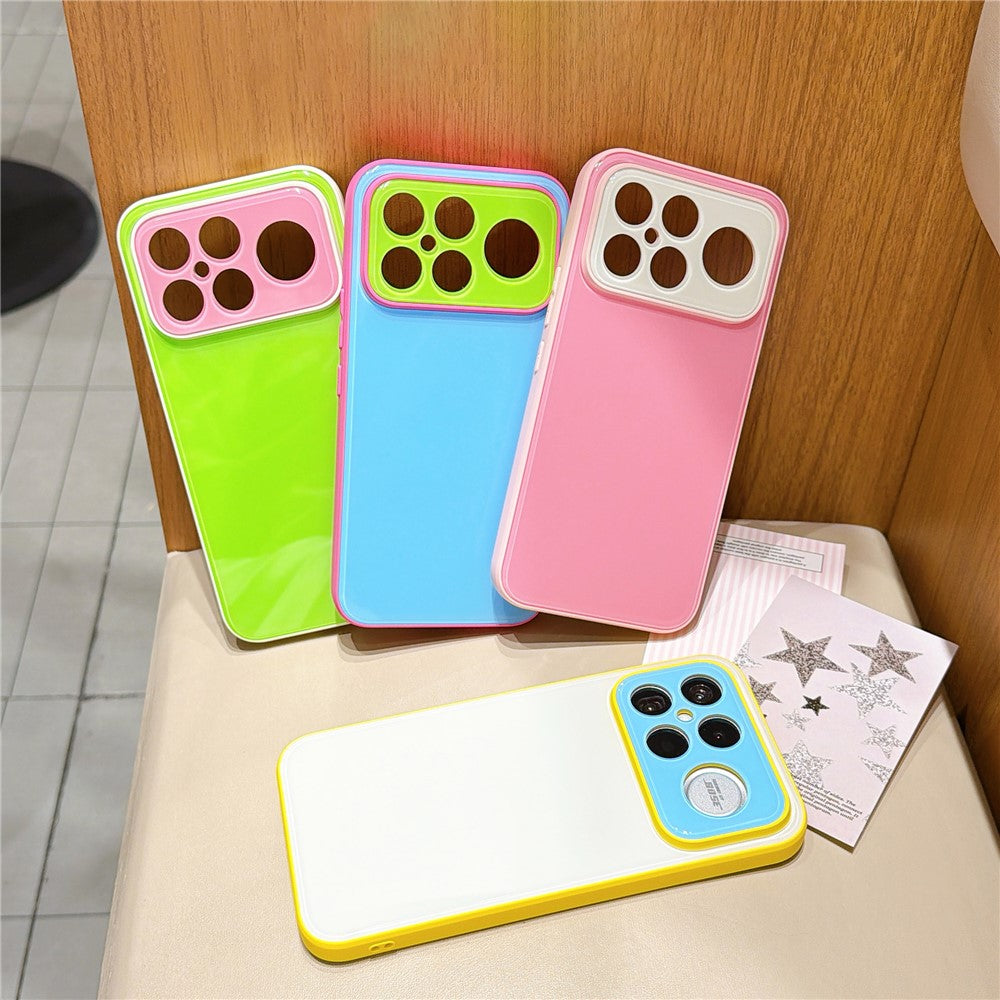 For Xiaomi Redmi K90 Pro Max 5G  /  Poco F8 Ultra Case Contrast Color PC + TPU Phone Cover