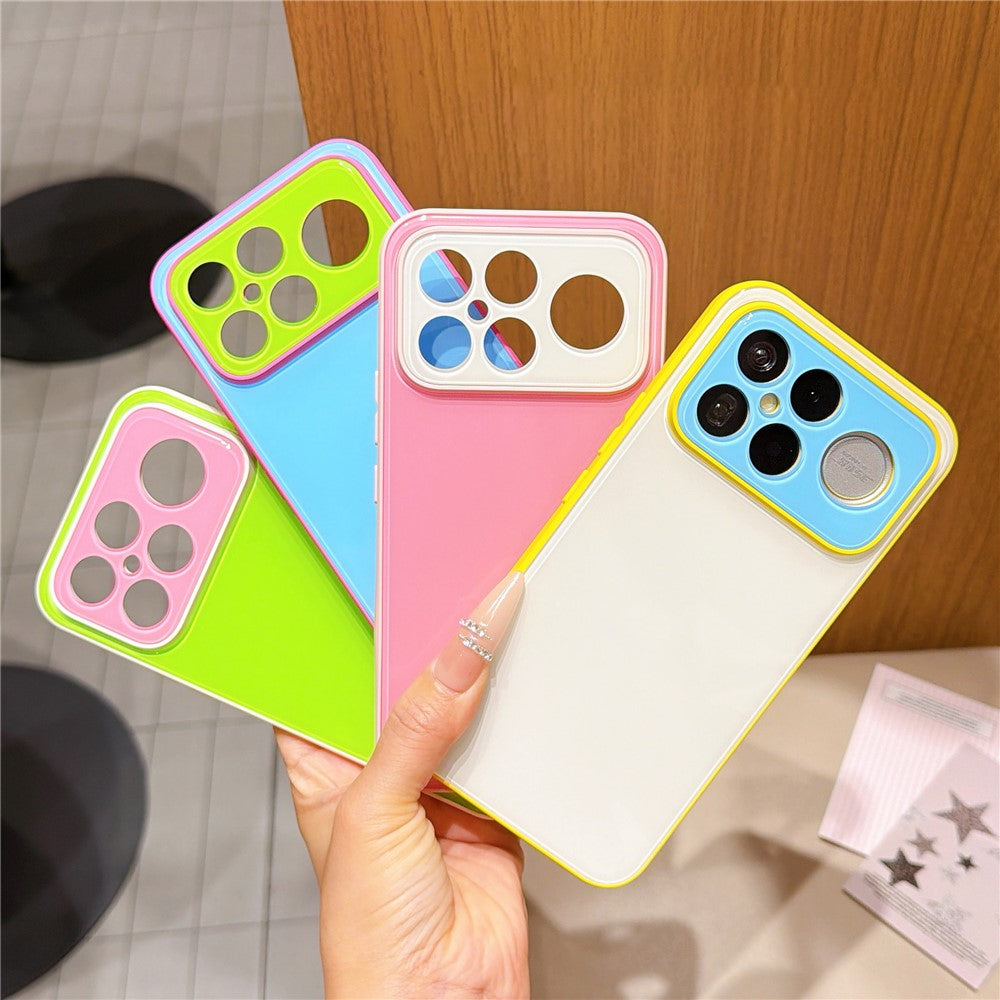 For Xiaomi Redmi K90 Pro Max 5G  /  Poco F8 Ultra Case Contrast Color PC + TPU Phone Cover