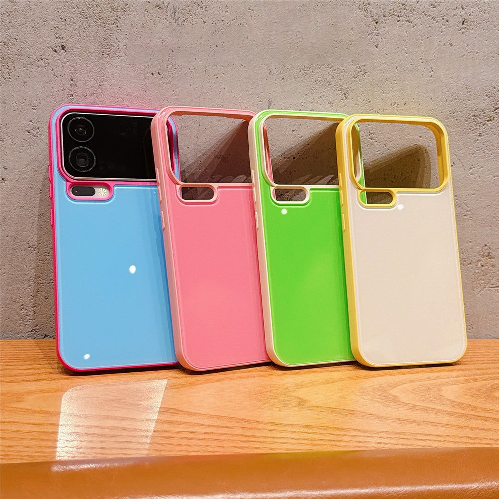 For Xiaomi 17 Pro Max Case Contrast Color PC + TPU Phone Cover