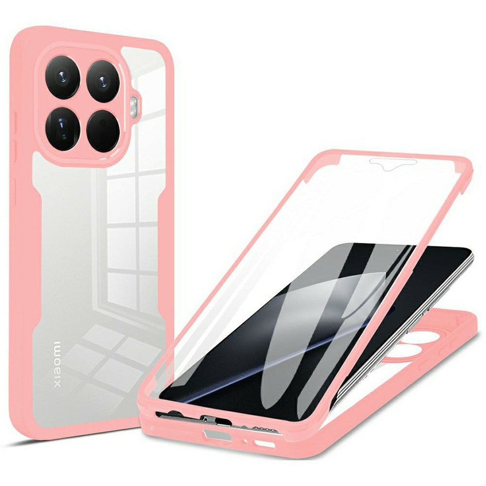 For Xiaomi 17T Pro Phone Case Acrylic + TPU Clear Phone Cover with PET Screen Film