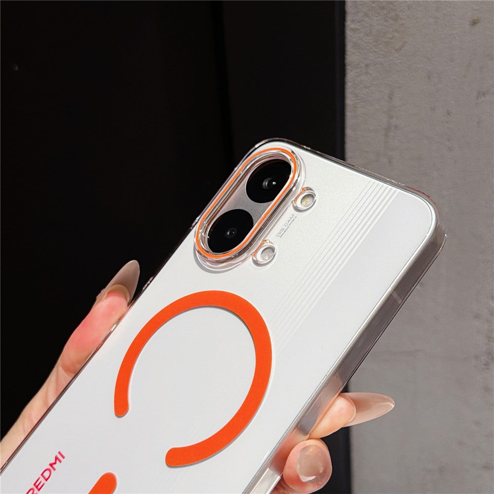 For Xiaomi Redmi Turbo 5 Max 5G  /  Poco X8 Pro Max 5G Magnetic Case Ultra Thin Clear PC Phone Back Cover