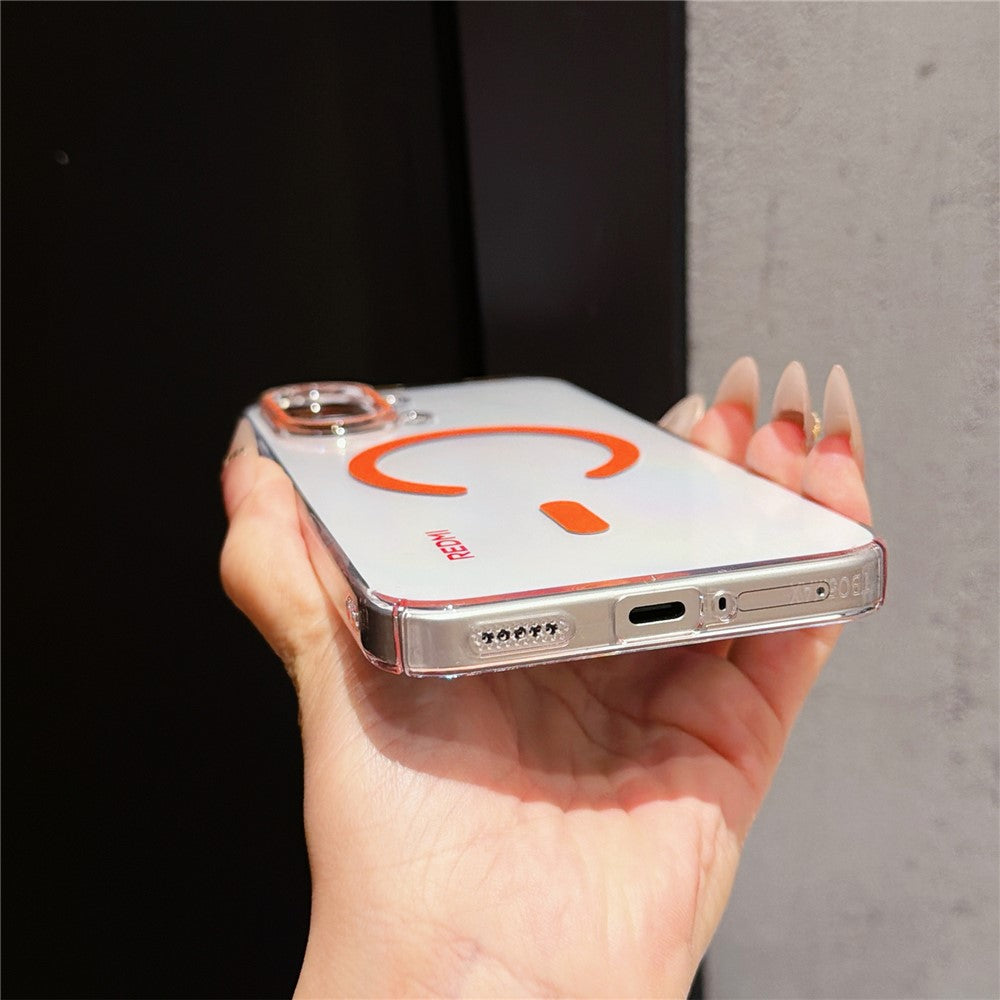 For Xiaomi Redmi Turbo 5 Max 5G  /  Poco X8 Pro Max 5G Magnetic Case Ultra Thin Clear PC Phone Back Cover