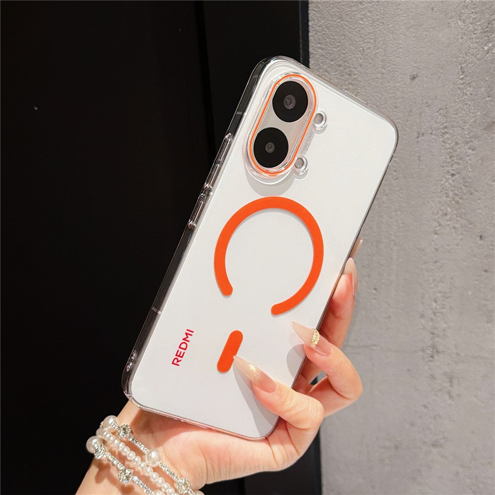 For Xiaomi Redmi Turbo 5 Max 5G  /  Poco X8 Pro Max 5G Magnetic Case Ultra Thin Clear PC Phone Back Cover