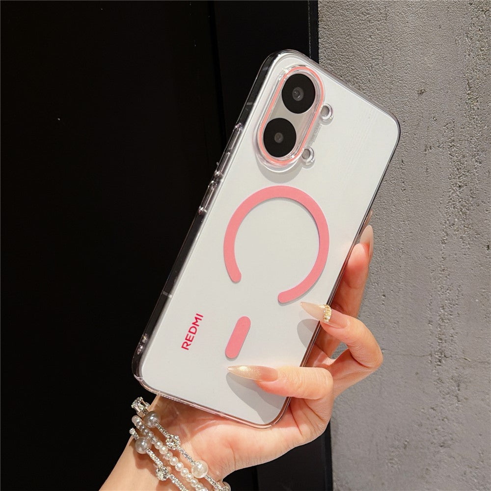 For Xiaomi Redmi Turbo 5 Max 5G  /  Poco X8 Pro Max 5G Magnetic Case Ultra Thin Clear PC Phone Back Cover