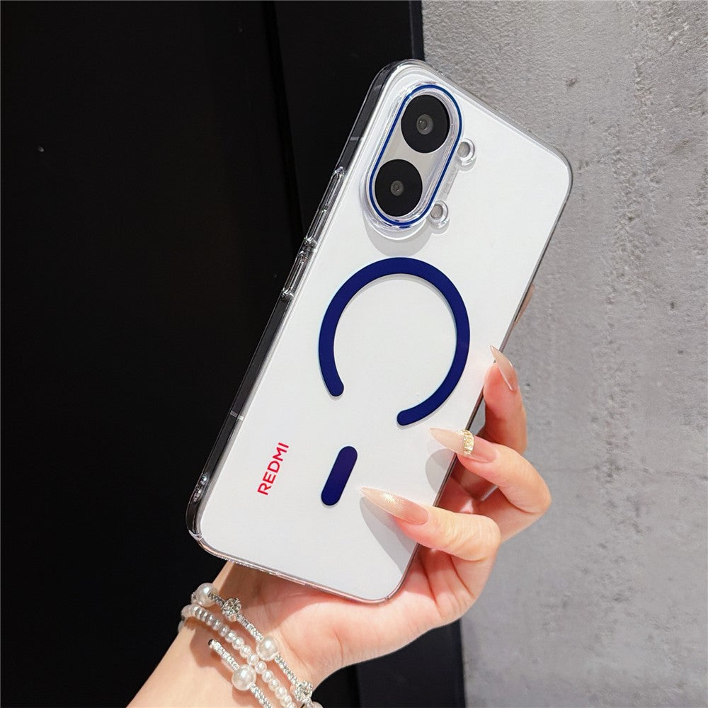 For Xiaomi Redmi Turbo 5 Max 5G  /  Poco X8 Pro Max 5G Magnetic Case Ultra Thin Clear PC Phone Back Cover