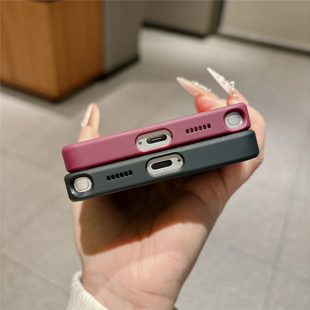 Til Samsung Galaxy S25 FE / Galaxy S26 FE Magnetisk Cover Mat Skin Touch PC + TPU Stødabsorberende Telefoncover