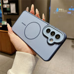 For Samsung Galaxy S26+ Magnetic Case Matte Skin Touch PC + TPU Shockproof Phone Cover