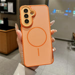 For Samsung Galaxy S26+ Magnetic Case Matte Skin Touch PC + TPU Shockproof Phone Cover