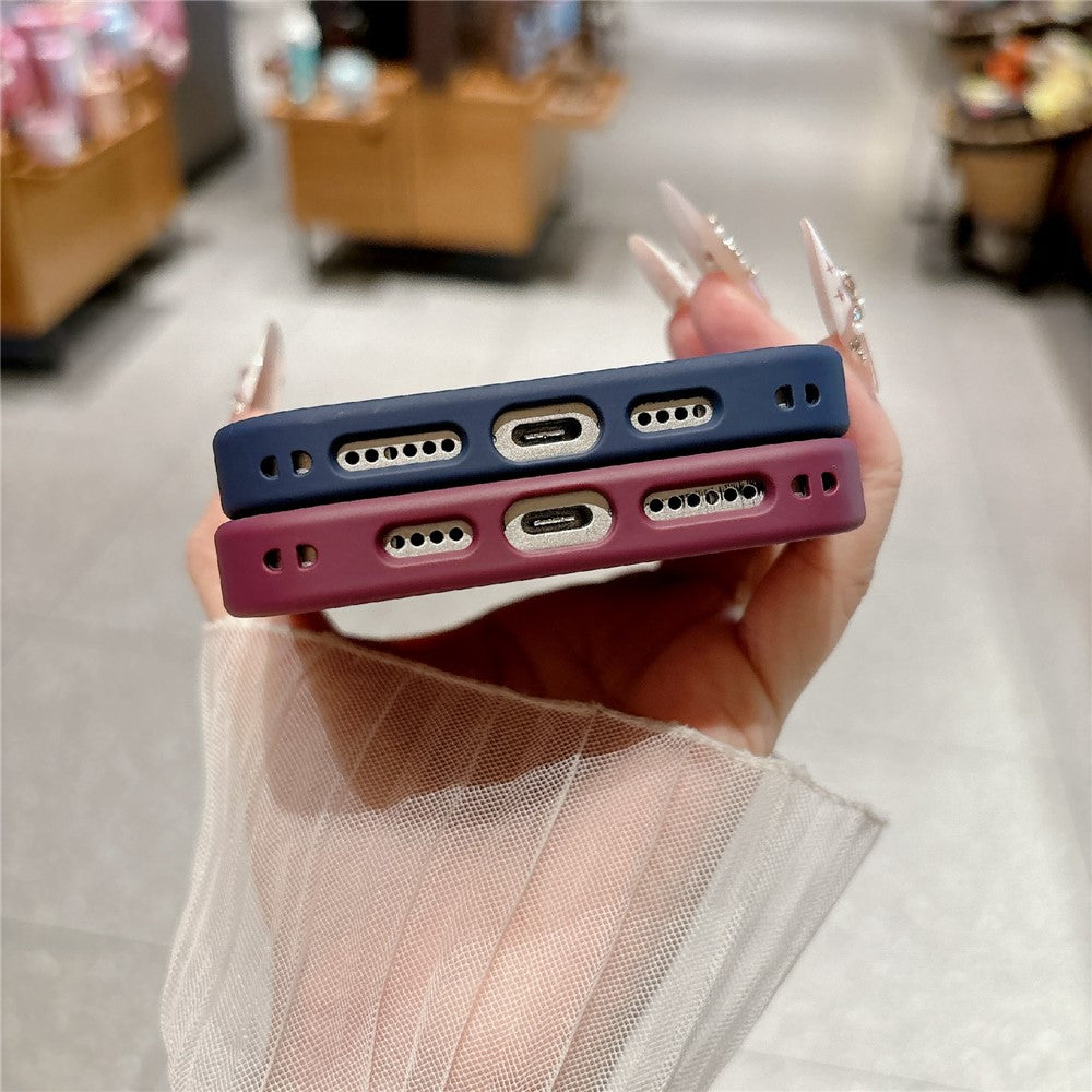 For iPhone 16 Pro Max Magnetic Case Matte Skin Touch PC + TPU Shockproof Phone Cover