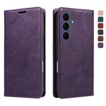 Til Samsung Galaxy S26 FE Pung Etui RFID Blokerende Kortpladser Stand Magnetisk Lukning Læder Telefoncover