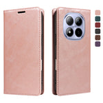 For Xiaomi Redmi Note 15 Pro 5G (Global) Wallet Case RFID Blocking Card Slots Stand Magnetic Closure Leather Phone Cover