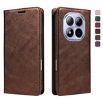 For Xiaomi Redmi Note 15 Pro 5G (Global) Wallet Case RFID Blocking Card Slots Stand Magnetic Closure Leather Phone Cover