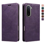 For Xiaomi Redmi A7 Pro 4G (171.56mm) Wallet Case RFID Blocking Card Slots Stand Magnetic Closure Leather Phone Cover
