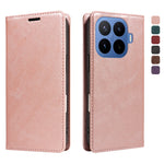 For Xiaomi 17T Wallet Case RFID Blocking Card Slots Stand Magnetic Closure Leather Phone Cover