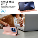 For Xiaomi 17T Wallet Case RFID Blocking Card Slots Stand Magnetic Closure Leather Phone Cover