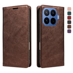 For Xiaomi 17T Wallet Case RFID Blocking Card Slots Stand Magnetic Closure Leather Phone Cover