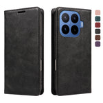 For Xiaomi 17T Wallet Case RFID Blocking Card Slots Stand Magnetic Closure Leather Phone Cover