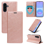 For Samsung Galaxy A57 5G Wallet Case RFID Blocking Card Slots Stand Magnetic Closure Leather Phone Cover