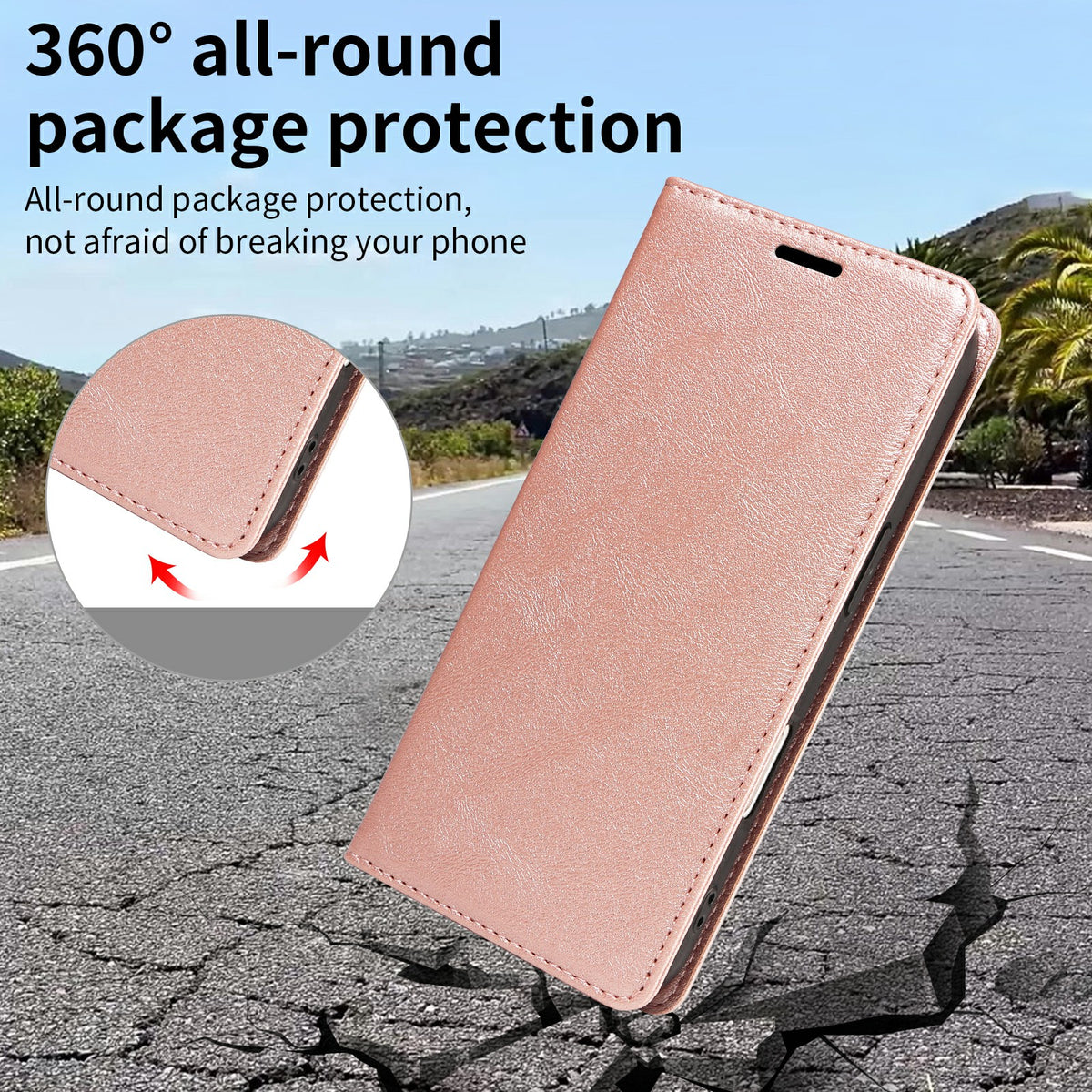 For Samsung Galaxy S26+ Wallet Case RFID Blocking Card Slots Stand Magnetic Closure Leather Phone Cover