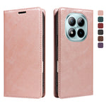 For Xiaomi Poco M8 Pro 5G / Xiaomi Redmi Note 15 Pro+ 5G (Global) Wallet Case RFID Blocking Card Slots Stand Magnetic Closure Leather Phone Cover
