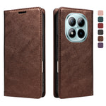 For Xiaomi Poco M8 Pro 5G / Xiaomi Redmi Note 15 Pro+ 5G (Global) Wallet Case RFID Blocking Card Slots Stand Magnetic Closure Leather Phone Cover