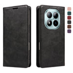 For Xiaomi Poco M8 Pro 5G / Xiaomi Redmi Note 15 Pro+ 5G (Global) Wallet Case RFID Blocking Card Slots Stand Magnetic Closure Leather Phone Cover
