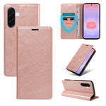 For Samsung Galaxy A37 5G Wallet Case RFID Blocking Card Slots Stand Magnetic Closure Leather Phone Cover