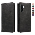 For Samsung Galaxy A37 5G Wallet Case RFID Blocking Card Slots Stand Magnetic Closure Leather Phone Cover