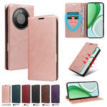 For Honor X70 5G / Honor Magic8 Lite 5G / Honor X9d 5G Wallet Case RFID Blocking Card Slots Stand Magnetic Closure Leather Phone Cover