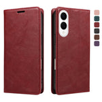 Til Samsung Galaxy S25 Edge Pung Etui RFID Blokerende Kortpladser Stativ Magnetisk Lukning Læder Telefoncover