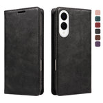 For Samsung Galaxy S25 Edge Wallet Case RFID Blocking Card Slots Stand Magnetic Closure Leather Phone Cover