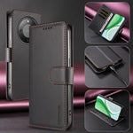 BETOPNICE for Honor X9d 5G / Honor Magic8 Lite 5G / Honor X70 5G 006 Case RFID Blocking Wallet Stand Leather Phone Cover with Wrist Strap