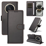 BETOPNICE for Huawei nova 15 Max / Huawei Enjoy 90 Pro Max 006 Case RFID Blocking Wallet Stand Leather Phone Cover with Wrist Strap