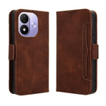 For Xiaomi Redmi Note 17 4G (Global) / Note 17 5G (Global) / Note 17 (India / China) 5G Leather Case Phone Wallet Cover with Multiple Card Slots
