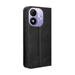 For Xiaomi Redmi Note 17 4G (Global) / Note 17 5G (Global) / Note 17 (India / China) 5G Leather Case Wallet Stand Retro Texture Phone Cover