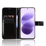 For Xiaomi Redmi Note 17 4G (Global) / Note 17 5G (Global) / Note 17 (India / China) 5G PU Leather Case with Strap Crazy Horse Texture Phone Wallet Cover