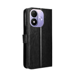 For Xiaomi Redmi Note 17 4G (Global) / Note 17 5G (Global) / Note 17 (India / China) 5G PU Leather Case with Strap Crazy Horse Texture Phone Wallet Cover