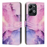 For Xiaomi Redmi 17 5G / Xiaomi Redmi 17 4G Stand Case Marble Pattern PU Leather Wallet Phone Cover