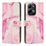 For Xiaomi Redmi 17 5G / Xiaomi Redmi 17 4G Stand Case Marble Pattern PU Leather Wallet Phone Cover