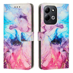 For Xiaomi Redmi 17 5G / Xiaomi Redmi 17 4G Stand Case Marble Pattern PU Leather Wallet Phone Cover