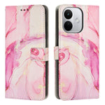 For Xiaomi Redmi Note 17 Pro 5G Stand Case Marble Pattern PU Leather Wallet Phone Cover