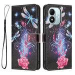For Xiaomi Redmi Note 17 4G (Global) / Note 17 5G (Global) / Note 17 (India / China) 5G Wallet Case Pattern Printing PU Leather Phone Cover with Lanyard