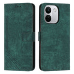 For Xiaomi Redmi Note 17 Pro Max 5G / Note 17 Pro+ 5G Stand Case Imprinted Lines Leather Phone Cover