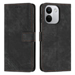 For Xiaomi Redmi Note 17 Pro Max 5G / Note 17 Pro+ 5G Stand Case Imprinted Lines Leather Phone Cover