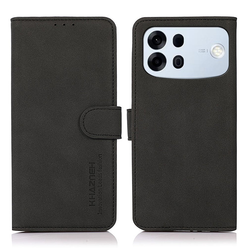KHAZNEH For Oppo A7 Pro Max 5G Case Anti Scratch PU Leather Wallet Stand Phone Cover