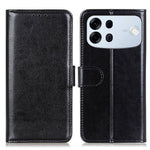 For Oppo A7 Pro Max 5G Case Crazy Horse Texture PU Leather Phone Stand Cover